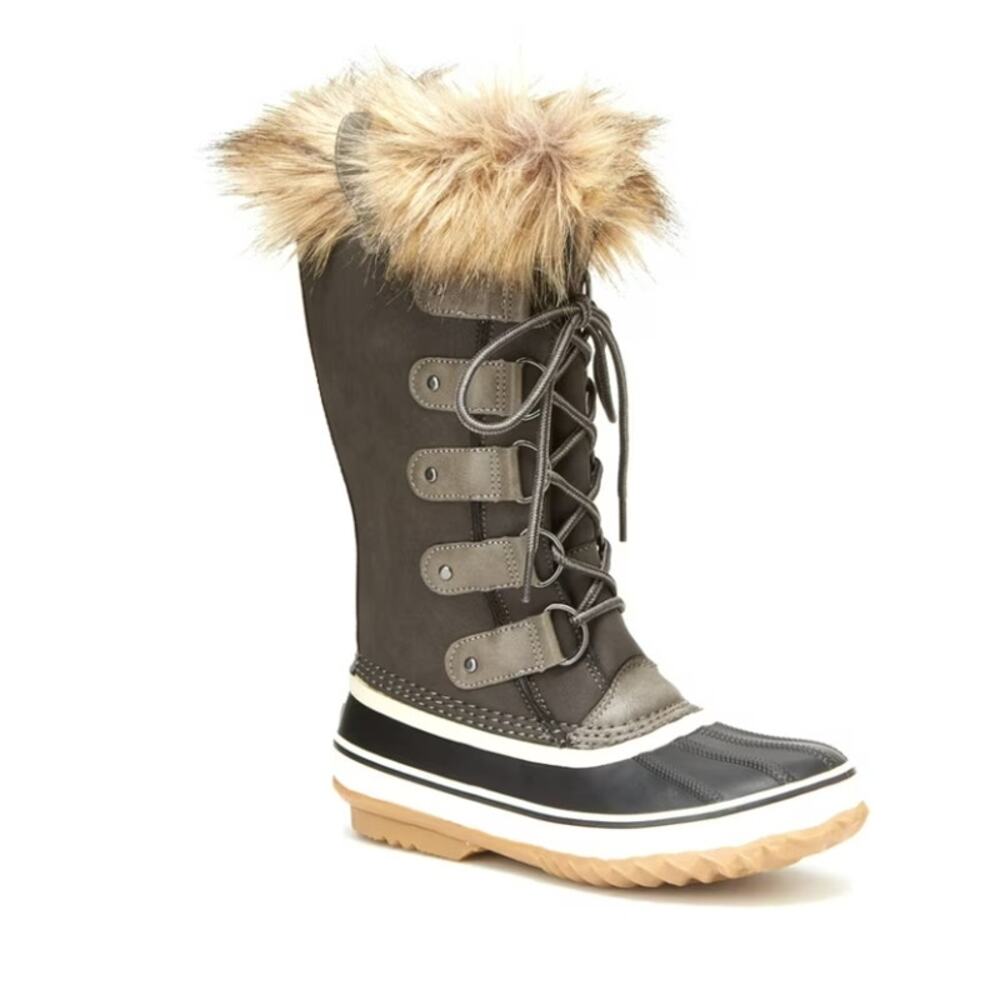 Jambu JBU Edith Encore Weather Ready Waterproof Size 11 Faux Fur Snow Boot
